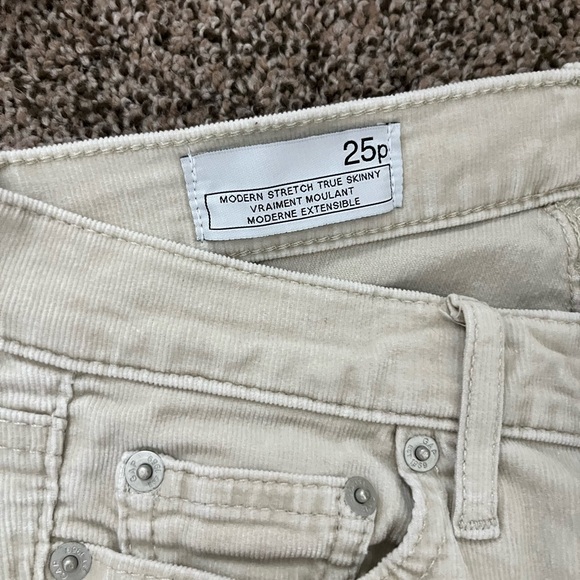 GAP beige cord skinny - Picture 2 of 5
